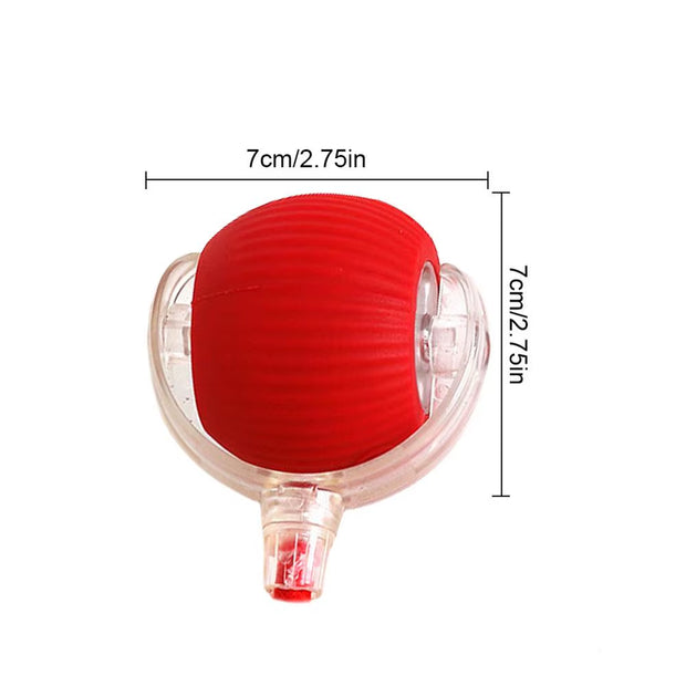 Electric Cat Ball Toys Automatic Rolling Ball Faux Tail Rechargeable Smart Pet Interactive Toy Dog Cat Training Imitate Mouses